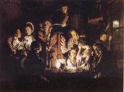 Experiment iwth an Airpump Joseph Wright